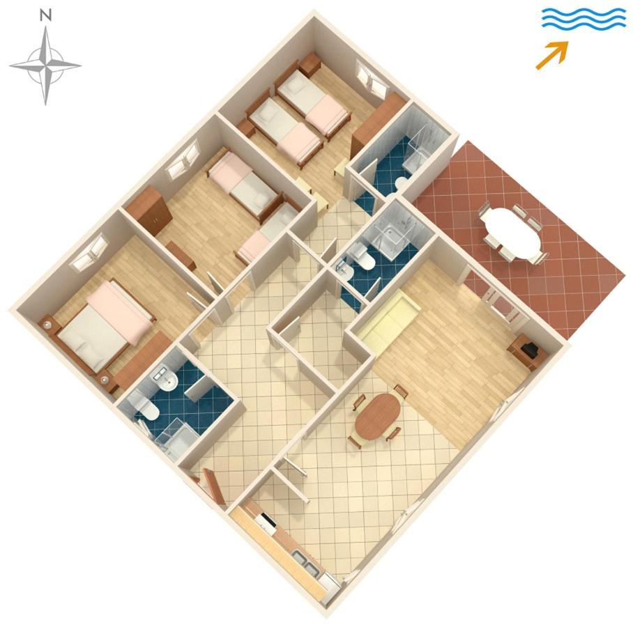 לומבארדה Apartments By The Sea Korcula - 4407 מראה חיצוני תמונה
